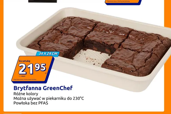 Brytfanna GreenChef 34x24 cm promocja w Action