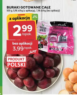 Buraki gotowane całe promocja w Stokrotka