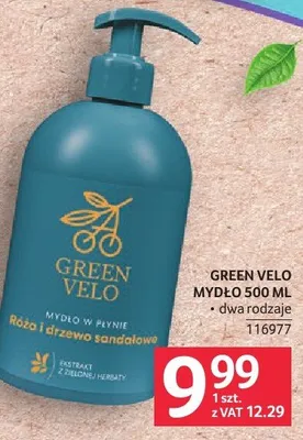 Mydło GREEN VELO 500 ML promocja w Selgros