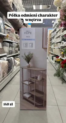 Półka 76x30x95 cm promocja w Pepco