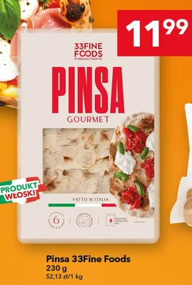 Pinsa gourmet promocja w LEWIATAN