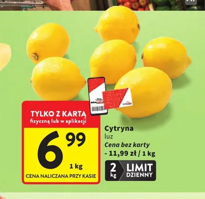 Cytryna luz promocja w Intermarche