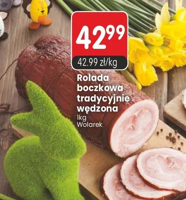 Rolada boczkowa tradycyjnie wędzona promocja w Market Point