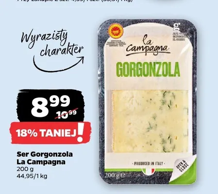 Ser Gorgonzola La Campagna promocja w Netto