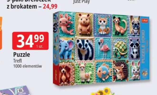 Puzzle 1000 elementów promocja w Leclerc