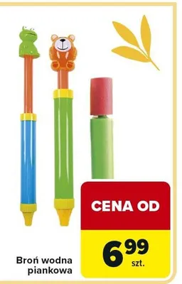 Broń wodna piankowa promocja w Carrefour