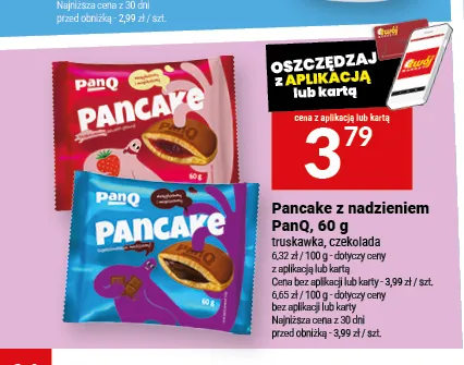 Pancake z nadzieniem czekoladowym PanQ promocja w Twój Market