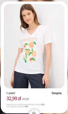 T-shirt bonprix promocja w bonprix