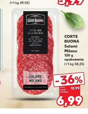 Salami Milano Corte Buona promocja w Kaufland