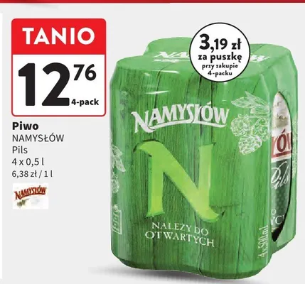Piwo Pils promocja w Intermarche