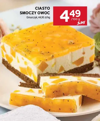 Ciasto smoczy owoc promocja w Stokrotka