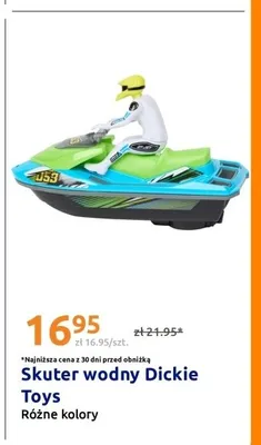 Skuter wodny Dickie Toys promocja w Action