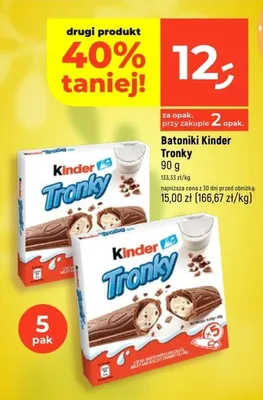 Batoniki Tronky promocja w Dealz