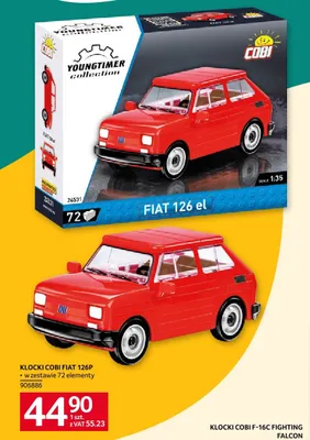 Klocki COBI Fiat 126p promocja w Selgros