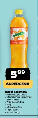 Napój gazowany 7Up Zero Cukru promocja w Netto