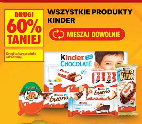 Produkty Kinder promocja w Biedronka