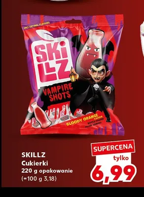 Cukierki Skillz promocja w Kaufland