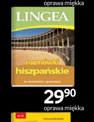 Książka Rozmówki hiszpańskie Lingea promocja w Empik