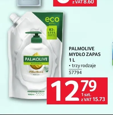 Mydło w płynie zapas Palmolive Naturals promocja w Selgros
