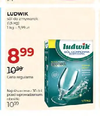 Sól do zmywarek Ludwik promocja w Drogerie Jawa