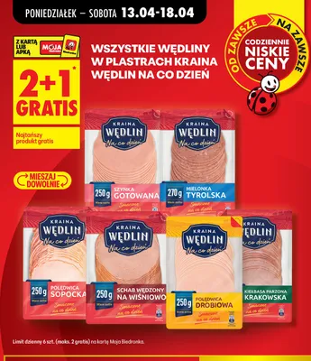 Szynka gotowana promocja w Biedronka