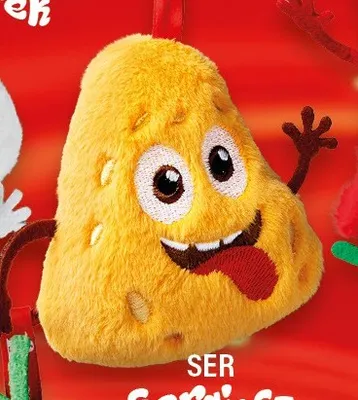 Brelok maskotka Freszaki Ser Sergiusz promocja w Kaufland