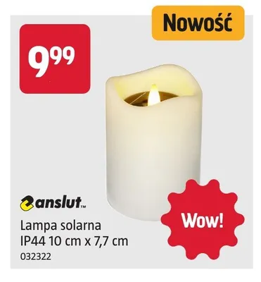 Lampa solarna Anslut promocja w Jula