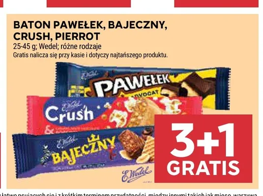 Baton Bajeczny E.Wedel promocja w Stokrotka