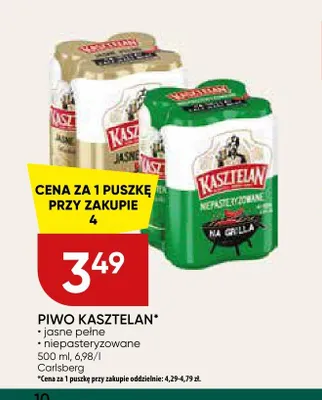 Piwo Kasztelan Niepasteryzowane promocja w Chata Polska