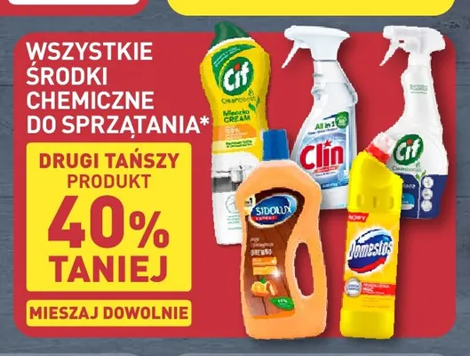 Płyn do mycia drewna Drewno Sidolux promocja w Aldi