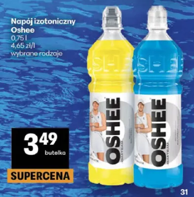 Napój izotoniczny Oshee promocja w Delikatesy Centrum