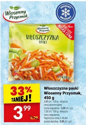 Włoszczyzna paski promocja w Twój Market