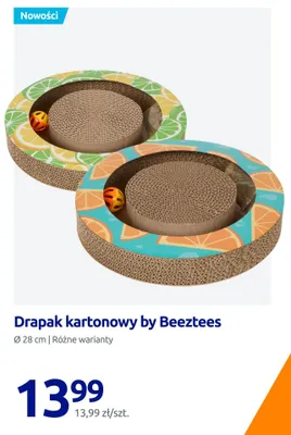 Drapak kartonowy Beeztees 28 cm promocja w Action