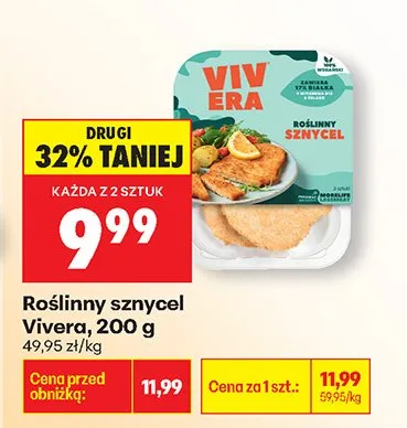 Roślinny sznycel promocja w Biedronka