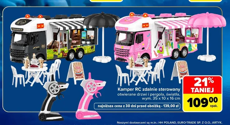 Kamper RC zdalnie sterowany promocja w Carrefour