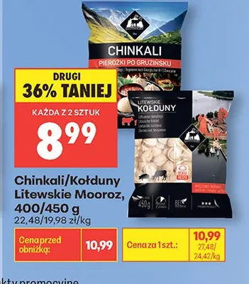 Kołduny Litewskie Mooroz 450g promocja w Biedronka