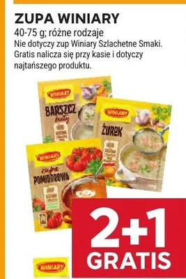 Zupa Winiary promocja w Stokrotka