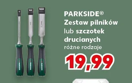 Zestaw pilników lub szczotek drucianych różne rodzaje promocja w Kaufland
