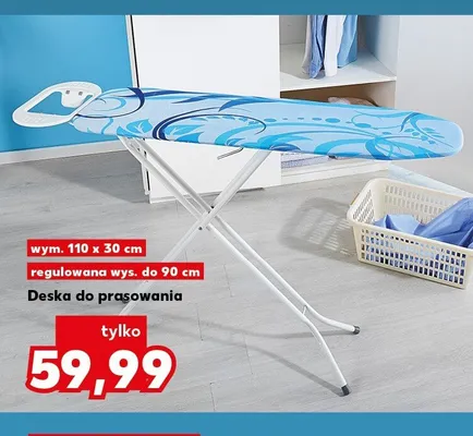 Deska do prasowania 110x30 cm promocja w Kaufland