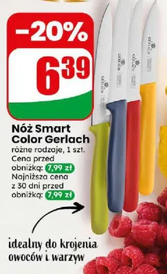 Nóż Smart Color Gerlach promocja w Dino