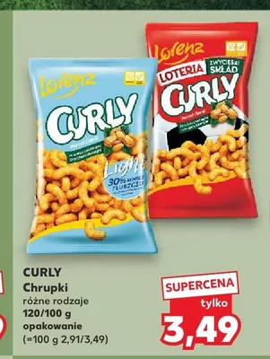 Chrupki Curly Klasyczne promocja w Kaufland