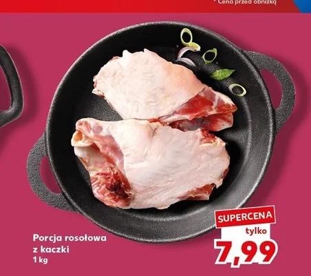 Porcja rosołowa z kaczki promocja w Kaufland