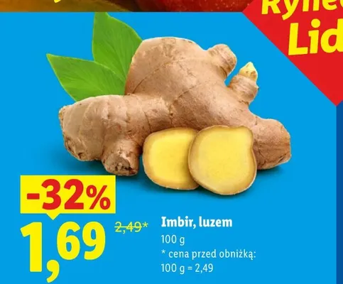 Imbir Ryneczek Lidla promocja w Lidl