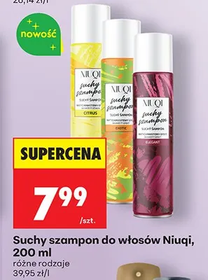 Suchy szampon do włosów promocja w Biedronka
