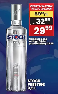 Wódka STOCK PRESTIGE 0,5 L promocja w Wafelek