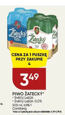Piwo Žatecký Světlý Ležák promocja w Chata Polska