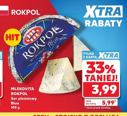 Ser pleśniowy Blue MLEKOVITA promocja w Kaufland