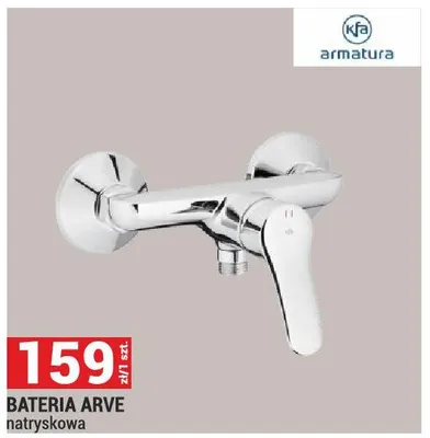 Bateria Arve natryskowa promocja w Merkury Market