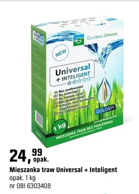 Mieszanka traw Universal + Inteligent promocja w OBI