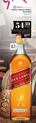 Whisky Diageo Red Label promocja w POLOmarket